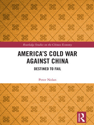 cover image of America's Cold War against China